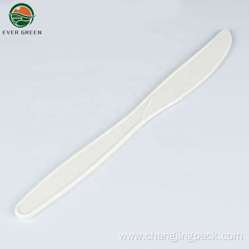 Eco-friendly cornstarch disposable soup spoons